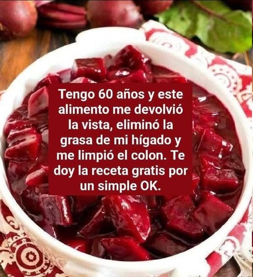 Tengo 60 años y este alimento me devolvió la vista, eliminó la grasa de mi hígado y me limpió el colon.