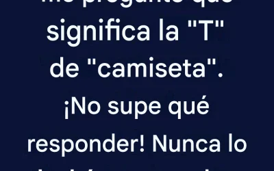 ¿Por qué las llamamos camisetas?
