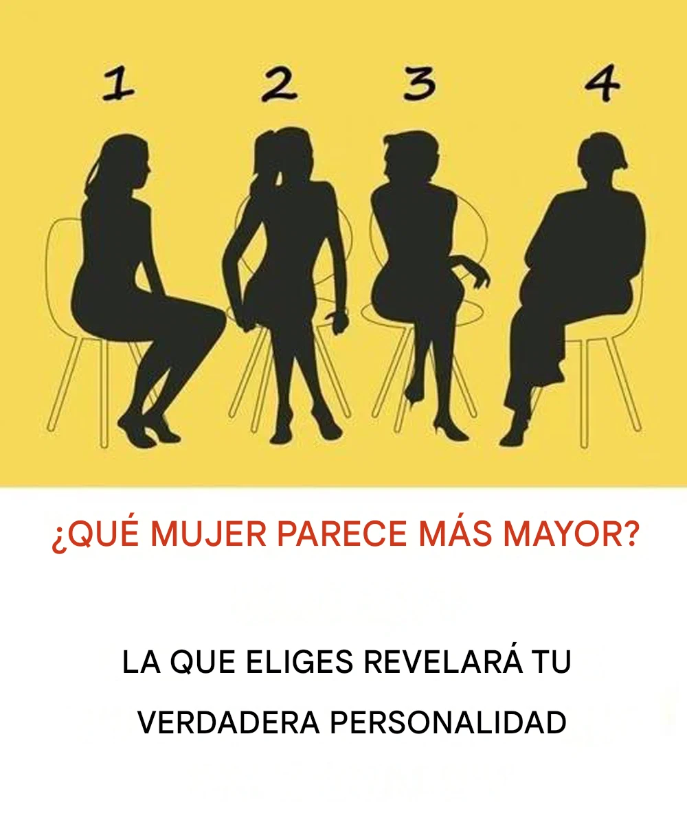 ¿Qué mujer parece mayor?… Este test de personalidad afirma revelar tu verdadero carácter.Mira el primer comentario a continuación 👇