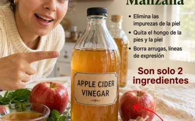 ¡Descubre Cómo el Vinagre de Manzana Podría Ayudar a Mejorar la Apariencia de tu Piel y Verte Más Joven de Forma Natural!