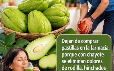 Beneficios impresionantes del chayote, ayuda a eliminar el dolor de rodilla, hinchazonas de pies, presión alta, colesterol…ver más