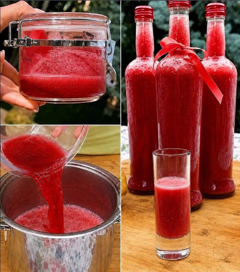 Receta de jugo de sandía