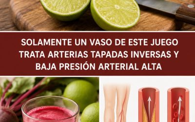 Solo un vaso de este jugo Trata Arterias tapadas inversas y baja presión arterial alta…👇 Para seguir recibiendo mis recetas, solo debes decir algo… ¡Gracias!