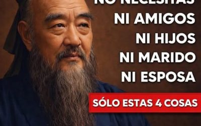 4 principios de Confucio que harán feliz la vejez