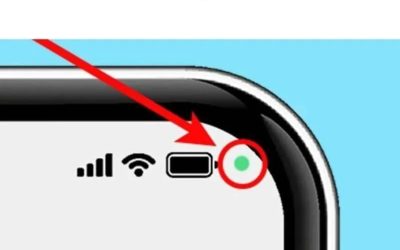 ¿Tienes un punto verde en tu teléfono Android? Esto es lo que significa.