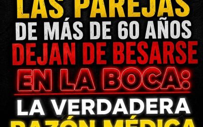 Por qué las parejas de más de 60 años dejan de besarse en la boca: La verdadera razón médica te dejará helado. 🤔😞… Ver más