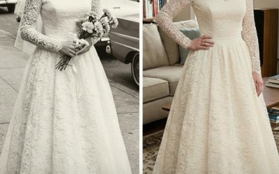 Decidí ponerme el vestido de novia de mi abuela, pero mientras lo arreglaba, descubrí una carta oculta que revelaba la verdad sobre mis padres.