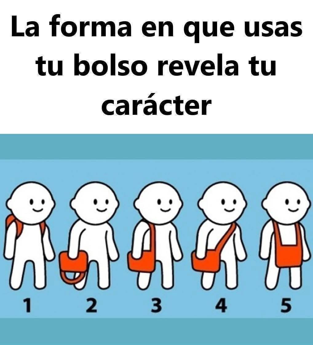 La forma en que usas tu bolso da pistas sobre tu personalidad