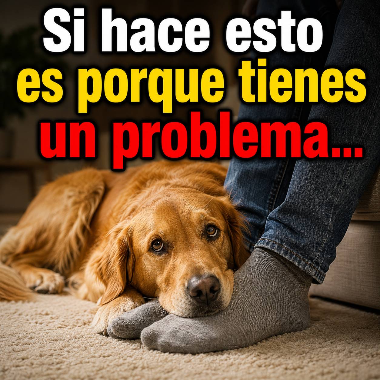 Si tu perro se acuesta a tus pies y suspira NO lo ignores: La ciencia y la espiritualidad explican qué intenta decirte