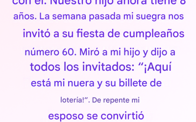 Mi marido es siete años menor que yo, y mi suegra dice que me quedé embarazada para casarme con él.👇