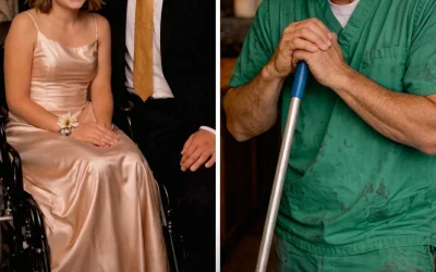 En el baile de graduación, solo un chico me invitó a bailar porque estaba en silla de ruedas. Treinta años después, me lo encontré de nuevo y necesitaba ayuda.