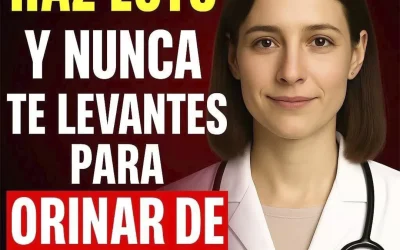 Haz esto y nunca más tendrás que levantarte a orinar en la noche