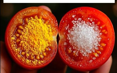 Benefícios da pele do tomate: Esfregue uma fatia de tomate no rosto