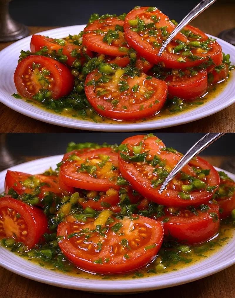 Ensalada Mágica de Tomate: La explosión de sabor en tu boca