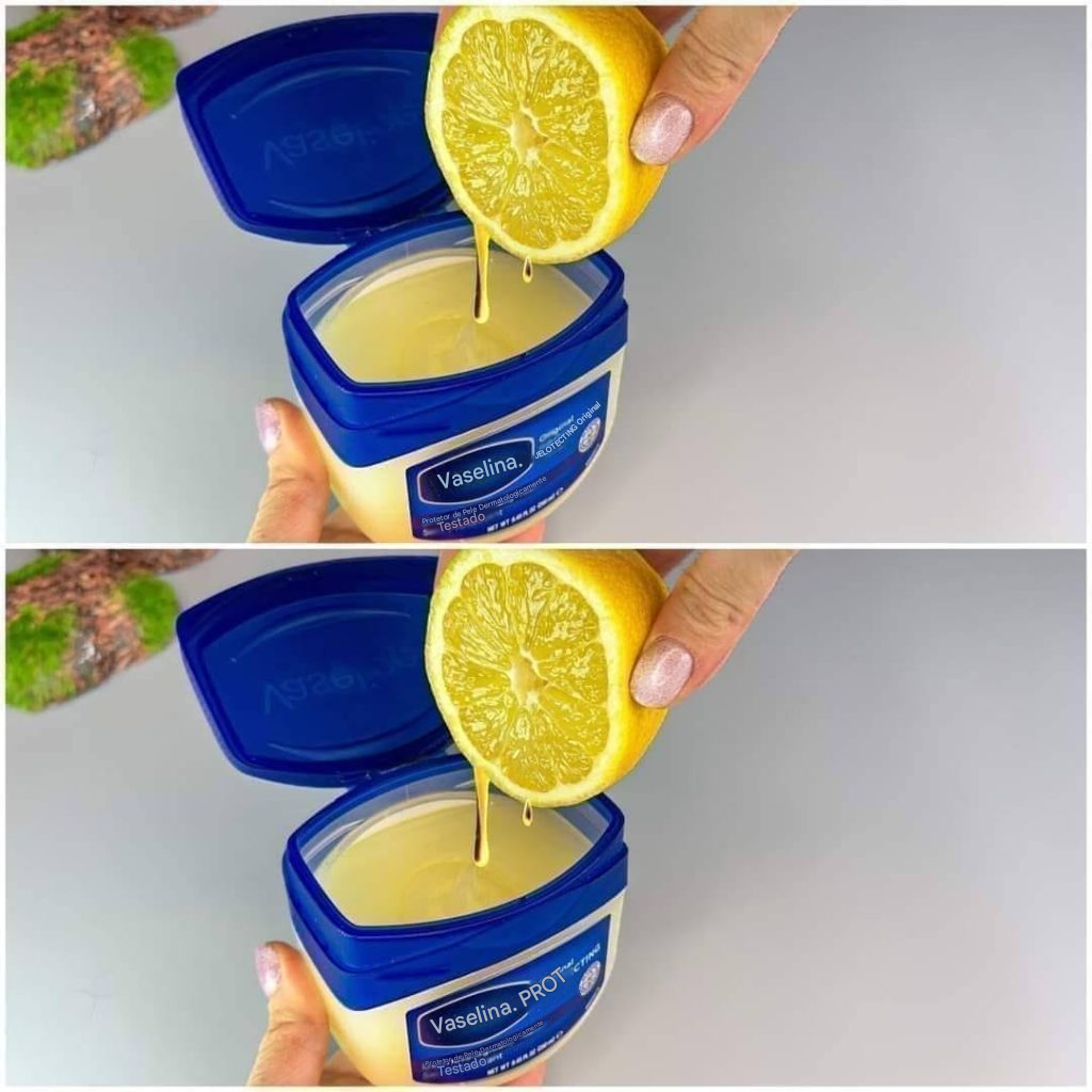 Descubre los increíbles beneficios de belleza de la vaselina y el limón.