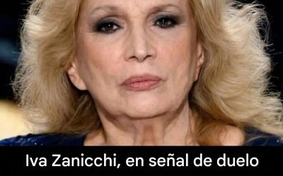 Iva Zanicchi, en duelo televisado, declaró: “Nos ha dejado, una oración por ella” (1/2).