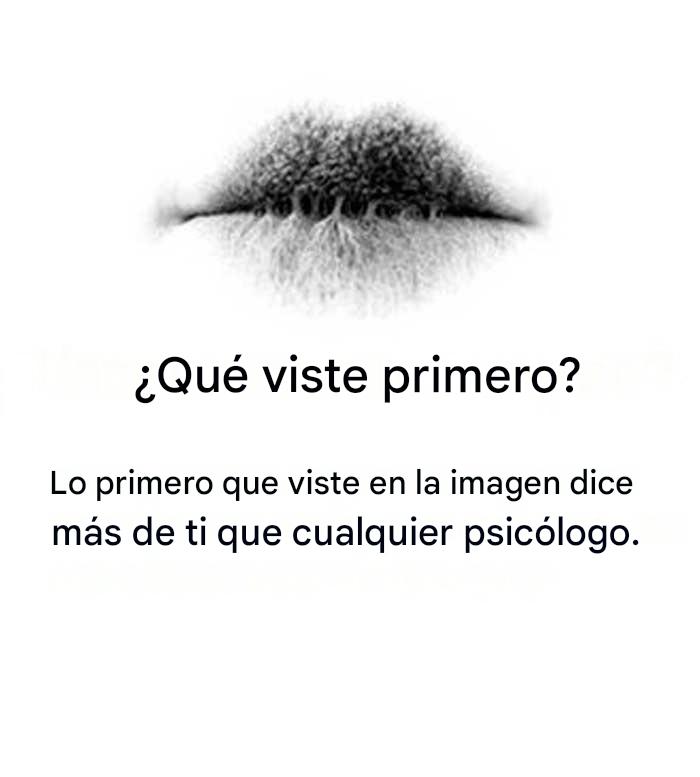Lo primero que viste en la imagen te dirá más sobre ti que cualquier psicólogo.😱