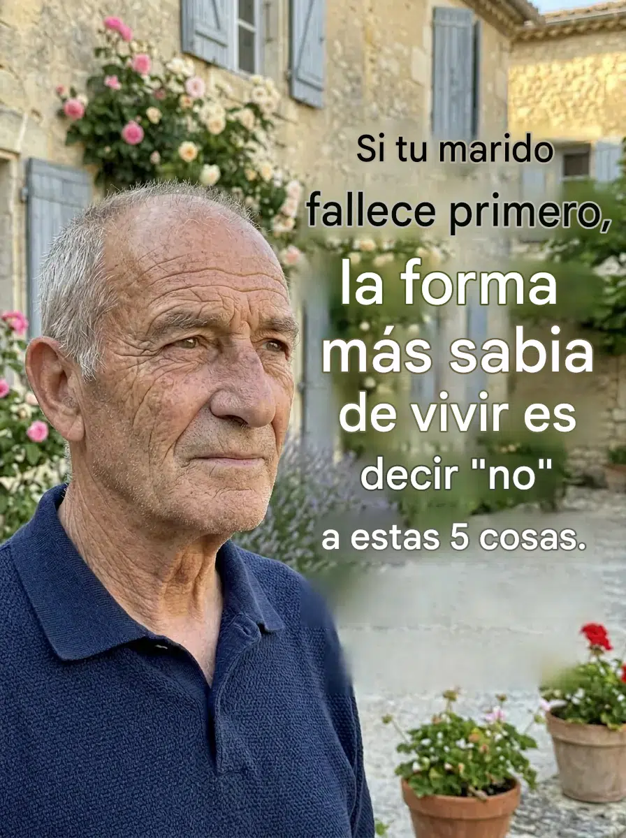 Si tu pareja fallece primero, evita estos 5 errores para vivir en paz y plenamente después de los 60.