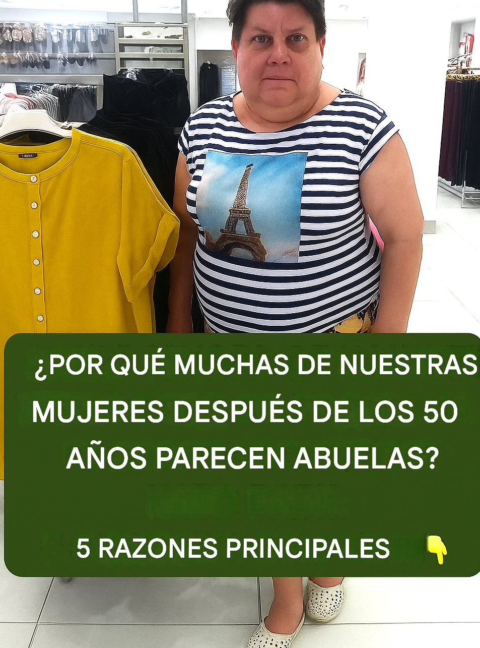 ¿Por qué muchas de nuestras mujeres, después de los 50 años, empiezan a parecer abuelas? 5 razones principales👇