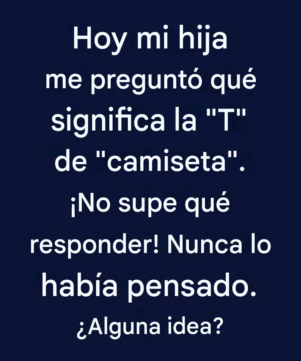 Esto tiene muchísimo sentido. No puedo creer que yo tampoco lo supiera 👇👇