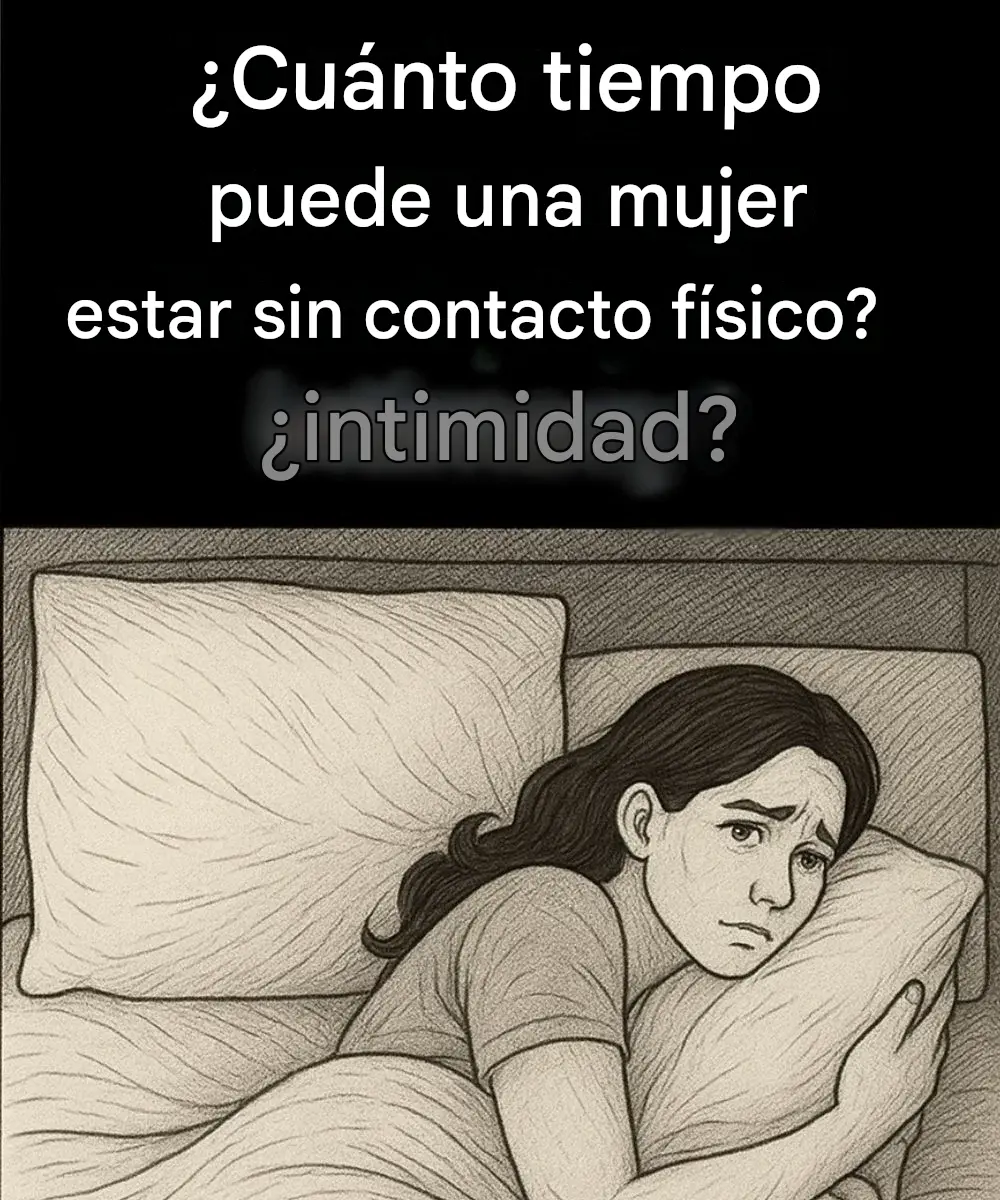 ¿Cuánto tiempo puede vivir una mujer sin intimidad física?