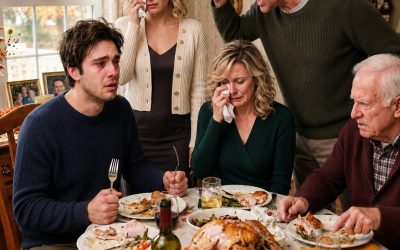 El abuelo dejó de comer cuando se enteró de que yo pagaba el alquiler de mis padres mientras mi hermana vivía allí gratis con sus dos hijos. Papá dijo que ella necesitaba más ayuda, como si mi vida no importara. La mesa entera se quedó en silencio cuando el abuelo dejó el tenedor y finalmente dijo lo que nadie esperaba.  El abuelo se detuvo a mitad de un bocado.  “Espera… ¿tú pagas el alquiler de tus padres?” Me quedé paralizada con el tenedor a medio camino de mi boca. Al otro lado de la mesa de Acción de Gracias, el rostro de mi madre se tensó. Mi hermana, Claire, miraba su plato como si el puré de papas se hubiera vuelto repentinamente fascinante. Antes de que pudiera responder, mi padre hizo un gesto con la mano como si nada.  “Tu hermana tiene dos hijos”, dijo papá. “Ella necesita más ayuda”. La mesa se quedó en silencio. El abuelo dejó el tenedor. Nadie esperaba lo que dijo a continuación.  “No”, dijo en voz baja. “Se lo pedí a Ethan”. Se me revolvió el estómago. Papá se recostó en su silla. “Papá, no empieces”. Los ojos del abuelo se quedaron fijos en mí. —¿Cuánto?  Tragué saliva. —Ochocientos al mes.  Mi abuela susurró: —¿Ochocientos?  Mamá dijo rápidamente: —No es el alquiler. Es para ayudar con los gastos de la casa.  —Vivo en el sótano —dije antes de poder contenerme—. Compro mi propia comida. Pago el teléfono, el seguro del coche, la gasolina y la mitad de los servicios.  Claire levantó la cabeza de golpe. —Parece que te maltratan.  —No he dicho eso.  —Pero actúas como si lo hicieran —dijo—. Tengo dos hijos, Ethan. ¿Sabes lo cara que es la guardería?  La miré fijamente. —No pagas la guardería. Mamá los cuida cinco días a la semana.  Las mejillas de Claire se enrojecieron. Papá golpeó la mesa con la palma de la mano.  —Ya basta.  Pero el abuelo ya no comía. Su rostro se había quedado inmóvil como solo lo había visto una vez antes, en el funeral de mi tío.  —Claire —dijo—, ¿pagas algo por vivir aquí?  Claire abrió la boca y la cerró. Papá respondió por ella. —Está reconstruyendo su vida.  El abuelo asintió lentamente. —¿Cuánto tiempo lleva reconstruyendo su vida?  La voz de mamá salió débil. —Eso no es justo.  El abuelo miró alrededor de la mesa. —No, lo que no es justo es cobrarle alquiler a un hijo mientras le das al otro una habitación gratis, guardería gratis, comida gratis, y encima llamarlo familia.  Mi padre apretó la mandíbula. —Ethan tiene veintiséis años. Debería contribuir.  —Y Claire tiene treinta y dos —dijo el abuelo—. Con dos hijos que ella eligió tener y un hombre con el que decidió casarse, divorciarse y volver cada vez que llama a la puerta.  Claire se levantó tan rápido que su silla rozó el suelo. —¿Cómo te atreves?  El abuelo no alzó la voz. —Siéntate.  Ella se sentó. Entonces el abuelo se volvió hacia mí.  “Ethan, ¿a dónde va tu dinero?”  Me reí una vez, pero no tenía gracia. “A ellos”.  A mamá se le llenaron los ojos de lágrimas. “Nunca te obligamos”.  “Me dijiste que si me iba de casa, estaría abandonando a la familia”.  Papá me señaló. “Porque la familia se ayuda entre sí”.  El abuelo apartó su plato.  “Entonces, esta noche”, dijo, “la familia va a decir la verdad”.  El resto de la historia está abajo 👇