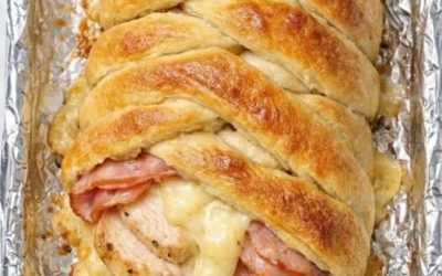Receta fácil de croissant Cordon Bleu