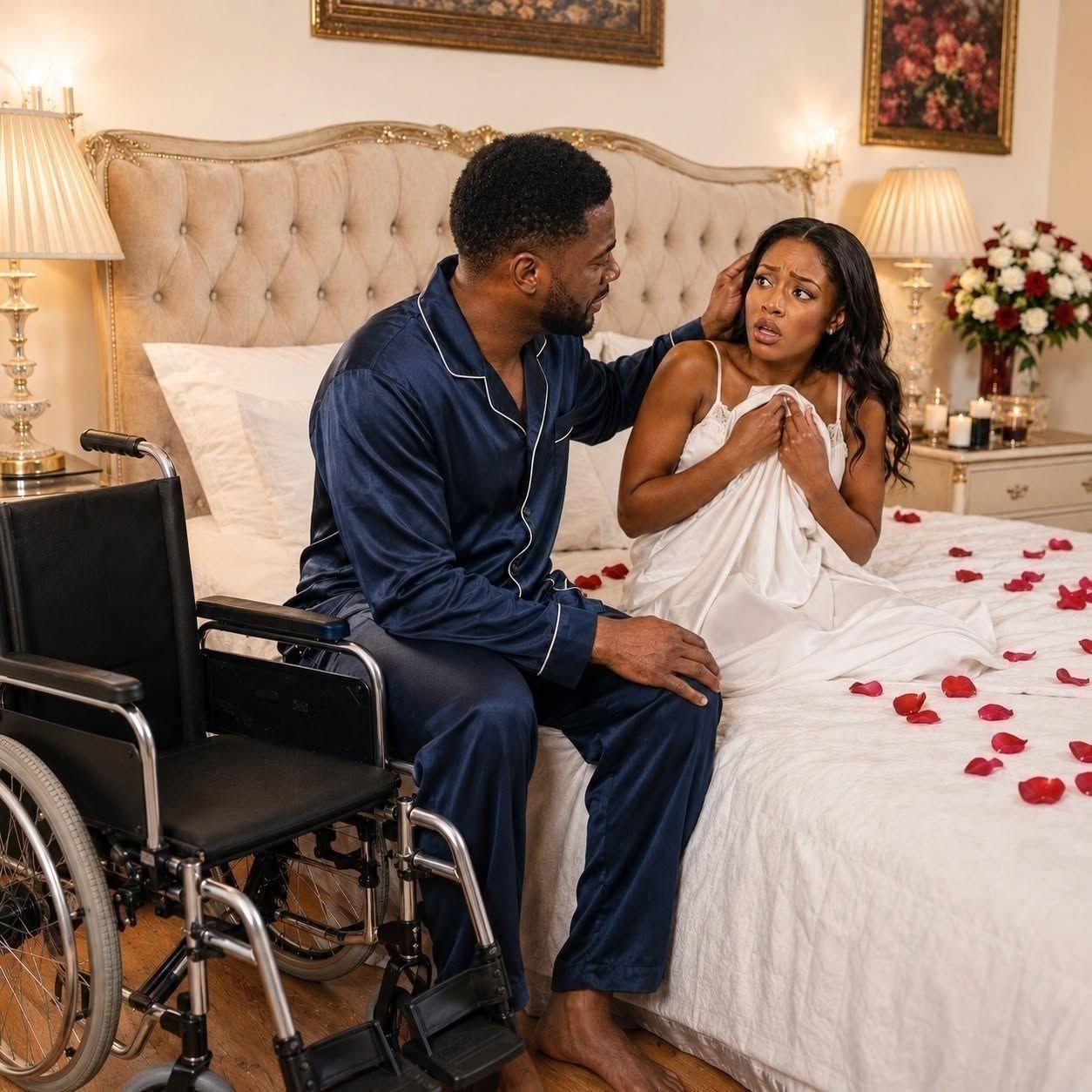Mi madrastra me obligó a casarme con un hombre que era a la vez más rico y más pobre. En nuestra noche de bodas, no pegamos la cama; nos caímos… y yo…
