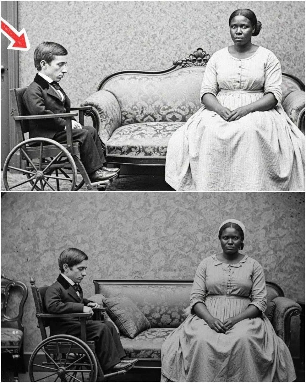 Fue considerado no apto para la procreación: su padre lo entregó a la mujer esclavizada más fuerte en 1859.