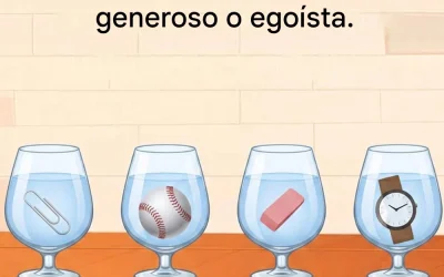 ¿Qué vaso tiene más agua? Tu respuesta revela si eres generoso o egoísta.