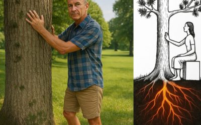 “Tocar un árbol descalzo: el hábito de 15 minutos que puede transformar tu vida”