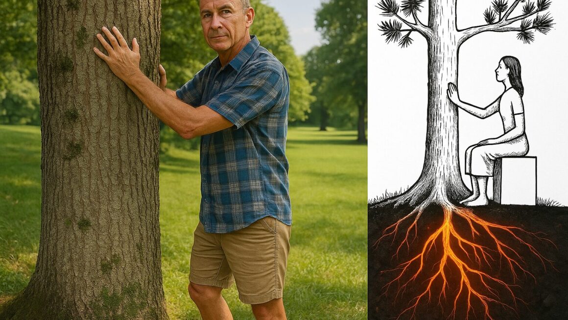 “Tocar un árbol descalzo: el hábito de 15 minutos que puede transformar tu vida”
