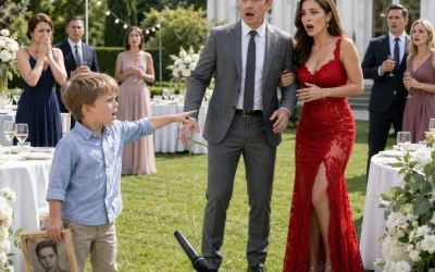 En el quinto cumpleaños de mi hijo, mi esposo trajo a otra mujer y afirmó que era su “verdadera madre”. Pero mi hijo la señaló y reveló la verdad, dejando a todos sin palabras.