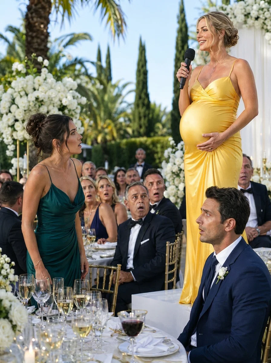 Mi hermana quedó embarazada del hijo de mi marido. Luego lo reveló por micrófono delante de trescientos invitados, justo en medio de la celebración de mi décimo aniversario de bodas.