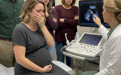 Mi esposo se hizo la vasectomía y dos meses después descubrí que estaba embarazada. Me acusó de tener otro hombre… pero aún no sabía que la peor sorpresa me esperaba en la ecografía.  Cuando vi las dos líneas, lloré de alegría.  Pensé que era un milagro.  Me temblaban las manos mientras tomaba la prueba y corrí a enseñársela a Diego. Él estaba en la cocina, tomando café como si nada hubiera pasado.  “Estoy embarazada”, le dije.  No sonrió.  No me abrazó.  Ni siquiera me preguntó cómo me sentía.  Solo dejó su taza sobre la mesa y me miró como si hubiera traído algo repugnante a su casa.  “Eso es imposible”.  Se me hizo un nudo en la garganta.  “¿Qué quieres decir con imposible?”.  Diego rió fríamente.  “Me hice la vasectomía hace dos meses, Laura. No soy tonto”.  Esa palabra me golpeó como una bofetada.  Estúpida.  Así me llamó mi esposo, con quien llevaba casada ocho años.  El mismo hombre que había dicho que la cirugía era “por nosotros”, porque andábamos cortos de dinero, porque tal vez más adelante volveríamos a pensar en tener hijos.  Le recordé que el médico había dicho que aún necesitábamos pruebas de seguimiento.  Que no funcionaba de inmediato.  Que el embarazo aún podía ocurrir.  Pero Diego ya había decidido.  —¿Quién es? —preguntó.  Lo miré fijamente.  —¿Qué?  —El padre. Dime quién es.  Esa noche, preparó una maleta.  No todo.  Solo lo suficiente para dejar claro que ya tenía a dónde ir.  —Me voy con Paola —dijo.  Paola.  Su compañera de trabajo.  La mujer que una vez me pidió recetas de pozole y me dijo: «Lauri, tu matrimonio es hermoso».  Al día siguiente, mi suegra llegó con dos bolsas negras.  No para consolarme.  Para recoger la ropa de Diego.  «Qué vergüenza, Laura», dijo, mirando mi vientre con asco. «Diego no se merecía esto».  «Yo no le fui infiel».  Me dedicó una sonrisa compasiva.  «Todas dicen lo mismo».  En una semana, medio barrio lo sabía.  La esposa infiel.  La desvergonzada.  La que se quedó embarazada después de la vasectomía de su marido.  Diego publicó una foto con Paola en un restaurante de Polanco. Ella lo sostenía del brazo mientras él escribía:  «A veces la vida te quita una mentira para darte paz».  Lo leí sentada en el suelo del baño, enferma, llorando y aterrorizada.  Dos semanas después, Diego me pidió que nos viéramos en un café.  Llegó con Paola.  Y una carpeta.  —Quiero un divorcio rápido —dijo—. Y cuando nazca el bebé, una prueba de ADN.  Paola se tocó el vientre plano y sonrió levemente.  —Es lo mejor para todos.  La miré.  —¿Para todos o para ti?  Diego golpeó la mesa con el puño.  —Deja de hacerte la víctima. Tú destruiste esta familia.  Abrí la carpeta.  Renunciar a la casa.  Pensión alimenticia mínima.  Custodia condicional.  Y una cláusula que me heló la sangre: si el bebé no era suyo, tenía que devolverle «todos los gastos matrimoniales».  Solté una risa seca y quebrada.  —¿Gastos matrimoniales? ¿También me estás cobrando por los años que lavé tu ropa interior?  Paola se puso roja.  Diego apretó la mandíbula.  —Fírmalo, Laura. No lo hagas más humillante.  “Fue humillante que te fueras con tu amante en vez de acompañarme a una cita”.  No firmé.  Al día siguiente, fui sola a la ecografía.  Me puse un vestido suelto, me cepillé el pelo y me pinté los labios aunque me temblaban.  No por Diego.  Por mí.  Por el bebé inocente que llevaba dentro.  La doctora Salinas me saludó con dulzura.  “¿Vino acompañada?”  Negué con la cabeza.  “Mi marido dice que este bebé no es suyo”.  No me juzgó.  Simplemente me pidió que me recostara.  El gel estaba frío.  La pantalla se iluminó.  Primero vi una sombra.  Luego un pequeño movimiento.  Luego un latido.  Fuerte.  Rápido.  Vivo.  Me tapé la boca y lloré.  “Hola, mi amor”, susurré.  La doctora sonrió con ternura.  Luego movió el transductor de nuevo.  Su sonrisa se desvaneció.  Frunció el ceño, hizo zoom, revisó mis fechas y luego miró mi historial clínico.  “Señora Laura… ¿cuándo dijo que su esposo se había hecho la vasectomía?”  Me quedé helada.  “Hace dos meses.”  No respondió de inmediato.  El latido del corazón seguía ahí.  Pero algo más en la pantalla la hizo detenerse y ponerse seria.  “¿Qué pasa?”, pregunté. “¿Está bien mi bebé?”  La doctora bajó la voz.  “Su bebé está bien. Pero necesito que mantenga la calma y escuche.”  En ese preciso instante, la puerta se abrió sin permiso.  Diego entró con Paola detrás.  “Perfecto”, dijo. “Ahora la doctora por fin puede decirme de cuántos meses está el bebé de este otro hombre.”  La Dra. Salinas se giró lentamente hacia él.  Luego miró a Paola.  Después volvió a mirar la pantalla. —Señor Diego —dijo ella—, antes de volver a acusar a su esposa… debería ver lo que hay aquí. Historia completa en el primer comentario 👇👇