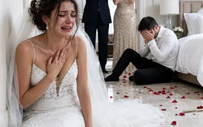 En su noche de bodas, la novia gritó y su suegra irrumpió en la habitación. La encontró temblando en el suelo mientras su hijo susurraba: «Tuvo que pagar».