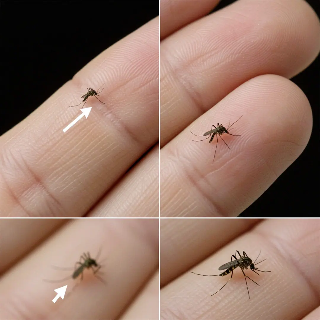 El truco para detectar (y matar) un mosquito escondido en el dormitorio.