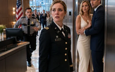 Conduje tres horas para darle una sorpresa a mi esposo, pero el guardia dijo: “Su esposa está arriba”. Entonces vi a otra mujer que llevaba mi colgante militar…