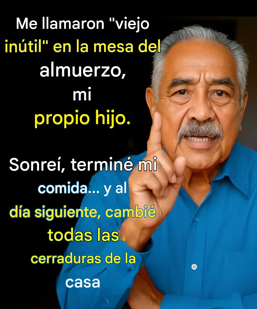 Mi hijo me llamó inútil, así que al día siguiente decidí cambiar las cerraduras.