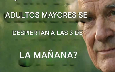 ¿Por qué muchas personas mayores se despiertan a las 3 de la mañana y qué implicaciones tiene esto para su descanso?