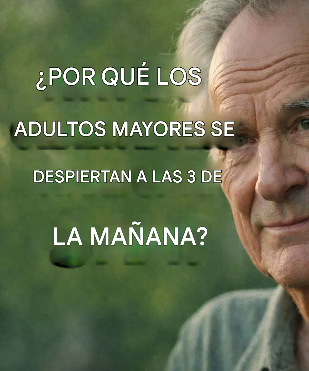 ¿Por qué muchas personas mayores se despiertan a las 3 de la mañana y qué implicaciones tiene esto para su descanso?