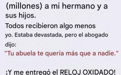 En su testamento, dejó todo su dinero (millones) a mi hermano y a sus hijos. Todos recibieron algo menos yo. Estaba devastada, pero el abogado dijo:👇