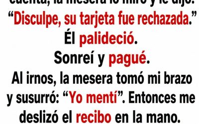 La cena perfecta arruinada por una tarjeta rechazada: una historia sobre vergüenza, dignidad y un gesto inesperado