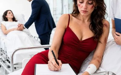 En urgencias, mi marido firmó primero el consentimiento para su amiga y le dijo al médico: «Opere primero a ella. Mi mujer puede esperar». Así que firmé mi propia operación con mano temblorosa, me quité el anillo de bodas después de tres años de matrimonio, y cuando regresó cinco horas tarde, ya me esperaba una carta de un abogado.  PARTE 1  «Si tiene que elegir, doctor, opere primero a Mariana. Mi mujer puede esperar».  Esas fueron las últimas palabras que escuché antes de darme cuenta de que mi matrimonio no se había roto en el accidente. Ya estaba roto mucho antes.  El accidente ocurrió un viernes por la tarde en el Periférico, cuando regresábamos de un almuerzo familiar en Las Lomas. Alejandro Montes conducía. Mariana Ledesma, su amiga de toda la vida, iba sentada a su lado, llorando porque decía sentirse mareada. Yo iba en el asiento trasero, aferrada a mi bolso contra el pecho, todavía ahogada por la discusión que no habíamos terminado.  Un camión se detuvo de repente. Nuestro auto se estrelló contra el suelo. Después de eso, todo se convirtió en metal retorcido, cristales rotos y el fuerte olor a gasolina.  En el hospital de Polanco, Mariana y yo entramos casi al mismo tiempo. La colocaron en una camilla cerca de la puerta de urgencias. A mí me pusieron en otra, con la pierna derecha gravemente herida y un fuerte dolor de estómago que me nublaba la vista.  Una enfermera gritó: «¡La presión arterial de la señora Sofía está bajando! ¡Necesitamos un quirófano!».  Busqué a Alejandro con la mirada. Estaba a unos pasos, con la camisa manchada, firmando un formulario con mano temblorosa.  —Primero, Mariana —le dijo al médico—. Siempre ha sido delicada. Tiene antecedentes cardíacos. No puede esperar.  La enfermera se volvió hacia él. —Señor Montes, su esposa está en estado más grave. Necesitamos autorización para operarla.  Alejandro me miró apenas un segundo. No vi miedo en sus ojos. Vi irritación.  —Está consciente, ¿no? Que firme. Mariana primero.  Algo dentro de mí se quedó en silencio.  Llevábamos tres años casados. Tres años aprendiendo a no quejarnos, a no cuestionar, a no preguntar por qué Mariana siempre era la prioridad. Si a Mariana le dolía la cabeza, Alejandro cancelaba las reuniones. Si discutía con su novio, él se iba de casa a medianoche. Si decía: «Sofía me miró mal», Alejandro me ignoraba hasta que me disculpaba.  Su madre, Doña Teresa, siempre decía lo mismo.  «Querida, una esposa Montes debe ser madura. Mariana es prácticamente de la familia. No tengas celos».  Pero tumbada en esa camilla, con la sangre corriéndole por la mano y un médico presionándome el abdomen, por fin lo entendí. Ser «madura» significaba desaparecer.  El doctor Ramírez se inclinó sobre mí.  «Señora Sofía, necesitamos su firma. Es una cirugía de urgencia».  Mi mano derecha no respondía. Con la izquierda, tomé el bolígrafo. La enfermera intentó ayudarme, pero negué con la cabeza. Quería hacerlo sola. Si mi esposo no podía firmar para salvar mi vida, lo haría yo.  Mi nombre salió torcido.  Sofía Rivera.  Antes de que me llevaran a cirugía, oí a Mariana desde la otra habitación.  “Ale, ve con Sofía… No quiero que se enoje conmigo”.  Su voz sonaba débil, pero la conocía. Siempre sabía decir lo correcto y parecer inocente.  Alejandro respondió en voz baja: “No hables. Tú eres lo que importa ahora”.  Quise reír, pero el dolor me robó el aliento.  Cuando se encendieron las luces del quirófano, levanté la mano izquierda y toqué mi anillo de bodas. Estaba atascado por la sangre seca. Tiré hasta que me dolió el dedo.  La enfermera se asustó. “Señora, ¿qué está haciendo?”.  Coloqué el anillo en la bandeja metálica.  —Quédatelo —susurré—.  —¿Es importante?  Miré aquel círculo frío, símbolo de una vida en la que siempre había sido la segunda.  —Ya no.  La anestesia me inundó como una ola oscura. Lo último que oí fue a alguien afuera diciendo: —La señorita Mariana está estable.  Entonces la voz aliviada de Alejandro dijo: —Gracias a Dios.  Me hundí en la oscuridad con un pensamiento claro.  Si sobrevivía, jamás volvería a esperar a que me eligiera.  Cuando desperté, la habitación estaba vacía. Ni flores. Ni familia. Ni marido. Solo el pitido de las máquinas y un dolor tan agudo que me hizo llorar en silencio.  El doctor Ramírez me dijo que la cirugía había salido bien, pero que la recuperación sería larga. Mi pierna estaba muy dañada, había tenido una hemorragia interna y existía riesgo de infección. Podría necesitar otra cirugía.  —¿Y Mariana? Pregunté, aunque ya lo sabía.  “Conmoción cerebral leve y moretones superficiales. Está estable.”  Cerré los ojos.  “¿Vino Alejandro?”  La enfermera bajó la mirada. El médico fue más sincero.  “No. Ha estado con la señorita Ledesma.”  Me dieron mi teléfono. La pantalla estaba rota, pero aún funcionaba. No había llamadas de Alejandro. En cambio, había cinco mensajes de voz de Doña Teresa.  El primero decía: “Sofía, cuando despiertes, ve a ver a Mariana. La pobre está traumatizada. No le compliques las cosas a Alejandro.”  El segundo decía: “No armes un escándalo porque él firmó primero por Mariana. Sabes que es frágil.”  El tercero era peor.  “Una esposa decente no compite con una mujer enferma. Compórtate.”  Apagué el teléfono y…La segunda parte está en los comentarios.