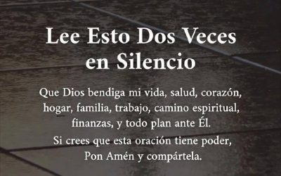 A veces no necesitamos más ruido. Necesitamos silencio… y fe.
