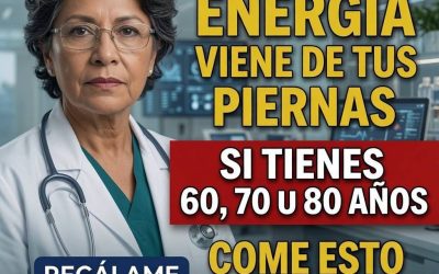 La falta de energía: ¿realmente proviene de tus piernas? Descubre las verdaderas causas y cómo recuperar tu vitalidad después de los 60.