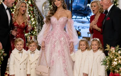 Invitó a su exesposa “sin hijos” a pasar la Navidad con ella para burlarse, y entonces ella entró con los cuatrillizos que él había abandonado.