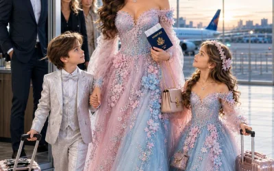 Ocho minutos después de nuestro divorcio, mi ex dijo que no había nada que valiera la pena dividir; entonces llevé a nuestros hijos y las pruebas al aeropuerto JFK.