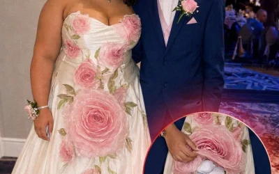 El mejor amigo de mi hija le cosió un vestido de graduación después de que todas las tiendas nos dijeran que era demasiado grande para un vestido bonito. Lo que hizo en la graduación dejó a todos sin palabras.