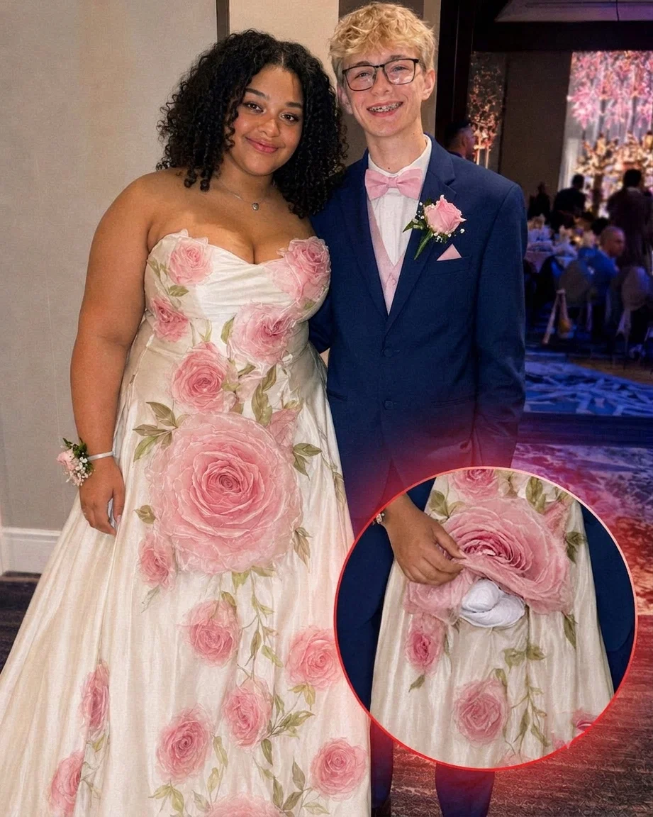El mejor amigo de mi hija le cosió un vestido de graduación después de que todas las tiendas nos dijeran que era demasiado grande para un vestido bonito. Lo que hizo en la graduación dejó a todos sin palabras.